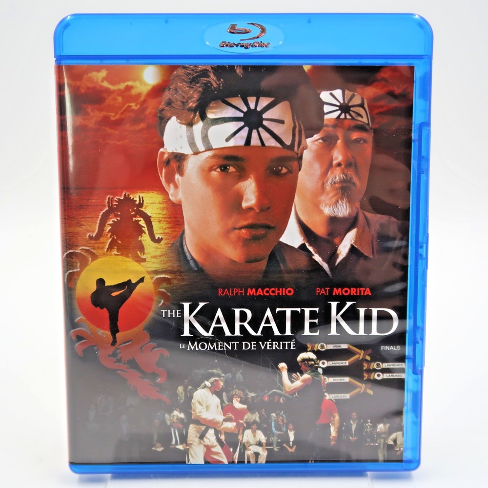 The Karate Kid (Blu-ray, 1984) Ralph Macchio Pat Morita